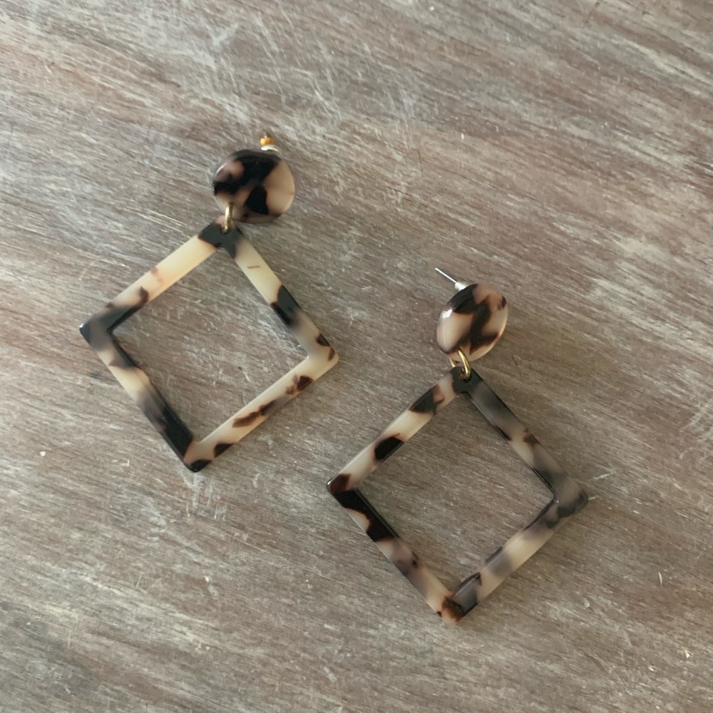 Tortoise Earrings